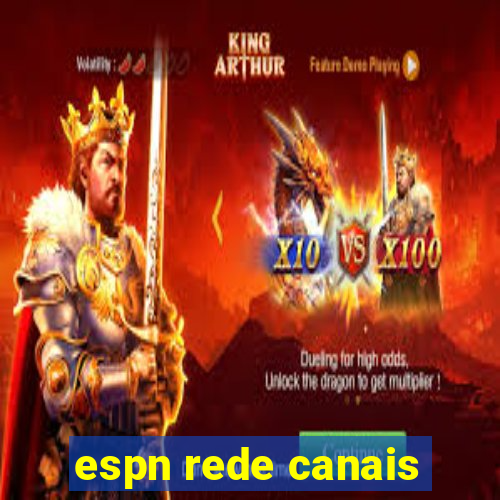 espn rede canais